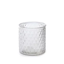 Glass Ann Maggie Vase Clear (12Dx12cmH)