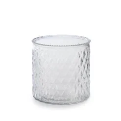 Glass Ann Maggie Vase Clear (15Dx15cmH)