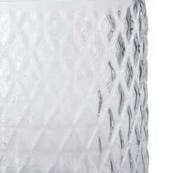 Glass Ann Maggie Vase Clear (15Dx15cmH)