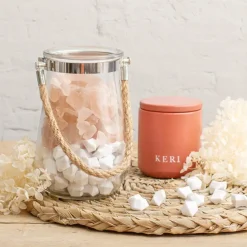 Glass Beach Rocks Frosted Pink (550g Jar)