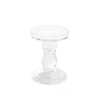 Glass Candle Holder Clear (8.5x11.4cmH)