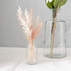 Glass Classic Milk Bottle Clear (5x10cmH)