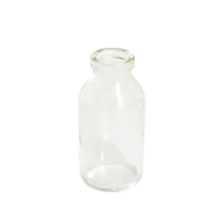 Glass Classic Milk Bottle Sage (5x10cmH)