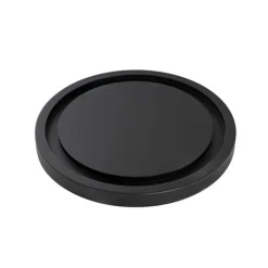 Glass Cloche Dome Terrarium Black MDF Base (23.5Dx30cmH)