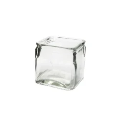 Glass Country Cube Clear (12x12x12cmH)