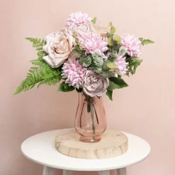 Glass Country Sabrina Vase Nude (12Dx22.5cmH)