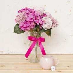 Glass Country Samantha Clear (13Dx24.5cmH)