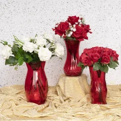 Glass Country Samantha Red (13Dx24.5cmH)