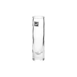 Glass Cylinder Bud Vase Clear (4Dx14cmH)