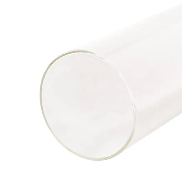 Glass Cylinder Floral Event Candle Holder Clear (7.5Dx20cmH)