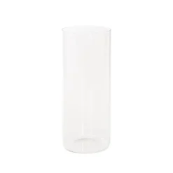 Glass Cylinder Floral Event Vase Clear (12Dx30cmH)