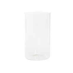 Glass Cylinder Floral Event Vase Clear (15Dx25cmH)