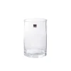 Glass Cylinder Vase Clear (10Dx15cmH)