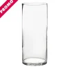 Glass Cylinder Vase Clear (15Dx30cmH) Promo