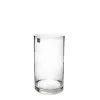 Glass Cylinder Vase Clear (10Dx20cmH)