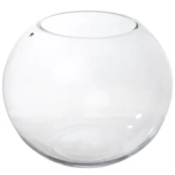 Glass Fish Bowl 45cm Clear (23TDx44cmDx40cmH)