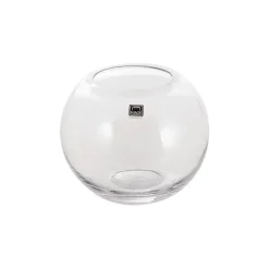 Glass Fish Bowl 15cm Clear Promo (15Dx12cmH)