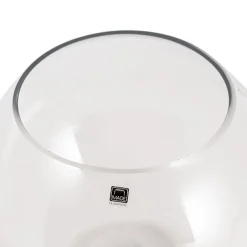 Glass Fish Bowl 25cm Clear Promo (25Dx19.5cmH)