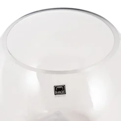 Glass Fish Bowl 20cm Clear Promo (20Dx17.5cmH)