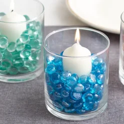 Glass Gems Mini 12.5mm Ice Blue (700g Jar)