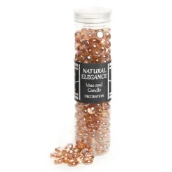 Glass Gems Mini 12.5mm Peach (700g Jar)