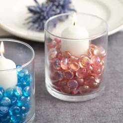 Glass Gems Mini 12.5mm Peach (700g Jar)