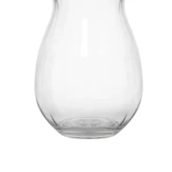 Glass Ginger Flared Vase Clear (13Dx20.5cmH)