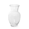Glass Ginger Lily Vase Clear (13DX22cmH)