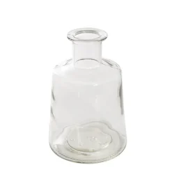 Glass Habitat Bottle Vase Clear (11.5x17cmH)