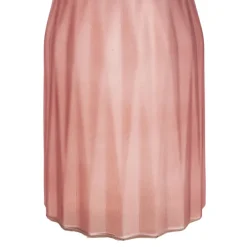 Glass Lynne Bottle Vase Frosted Pink (11x11.5x20cmH)