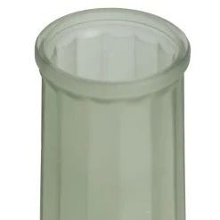 Glass Lynne Conical Vase Matte Sage (9.3x11x24.5cmH)