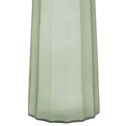 Glass Lynne Conical Vase Matte Sage (9.3x11x24.5cmH)