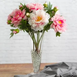 Glass Marbles 14mmD Clear Lustre 225pcs (1.2KG Jar)