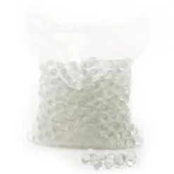 Glass Marbles 16mmD Clear 375pcs (1.8KG Bag)