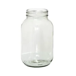 Glass Mason Jar Clear (6x17cmH) Promo