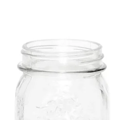 Glass Mason Jar Small Clear (8x9cmH)