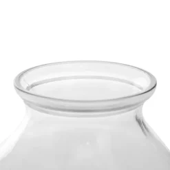 Glass Rosy Posy Vase Clear (15.3DX12.2cmH)