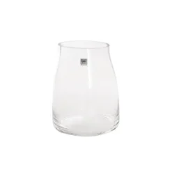 Glass Stella Physique Posy Vase Clear (9.5TDx11.5BDx16cmH)