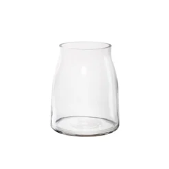 Glass Stella Physique Posy Vase Clear (10TDx13Dx16cmH)