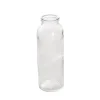 Glass Tall Milk Bottle Clear (5.5x16cmH)