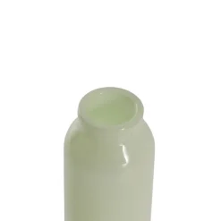 Glass Tall Milk Bottle Solid Glossy Sage (5.5x16cmH)