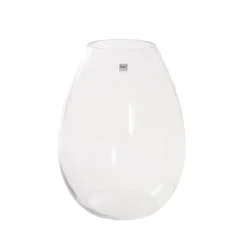 Glass Teardrop Vase Clear (10.5TDx11.5BDx26.5cmH)