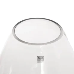 Glass Teardrop Vase Clear (10.5TDx11.5BDx26.5cmH)