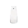Glass Torpedo Sturdy Vase Round Base Clear (6.5Tx10Bx22cmH)
