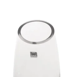 Glass Torpedo Sturdy Vase Round Base Clear (6.5Tx10Bx22cmH)