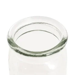Glass Valley Jar Large Clear (9.5x16.5cmH)