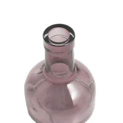 Glass Vintage Bottle Bud Vase Dark Brown (3.3TDx8.4BDx12cmH)