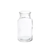 Glass Vintage Bottle Celine Cylinder Clear (6.7x13cmH)