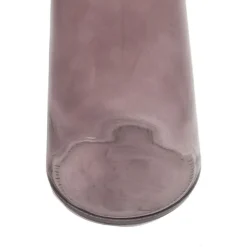 Glass Vintage Evelyn Bottle Bud Vase Brown 500ml 8.5x22.5cmH