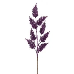 Glitter Thistle Spray Plum (68cmH)
